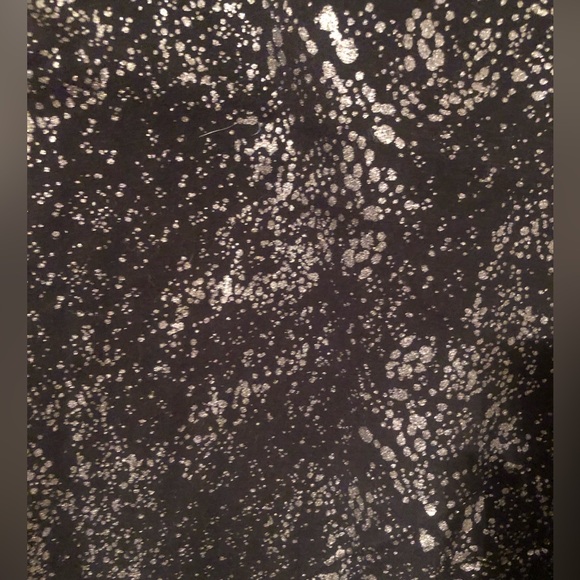 Torrid shimmer black and silver full length legging - Picture 2 of 3